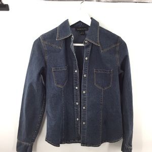 Denim shirt easy fit